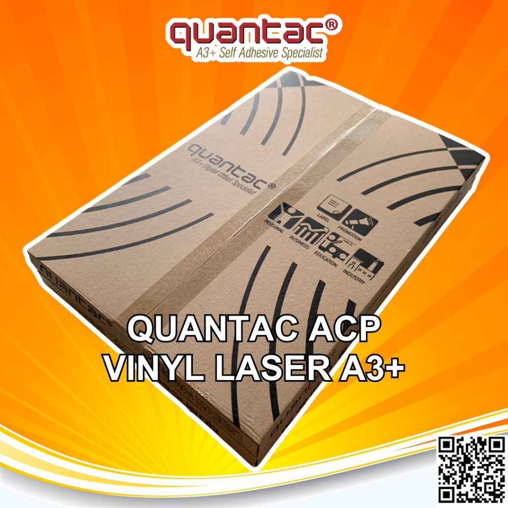 Quantac ACP Sticker Vinyl Laser Toner A3+ Stiker Print n Cut - PACK