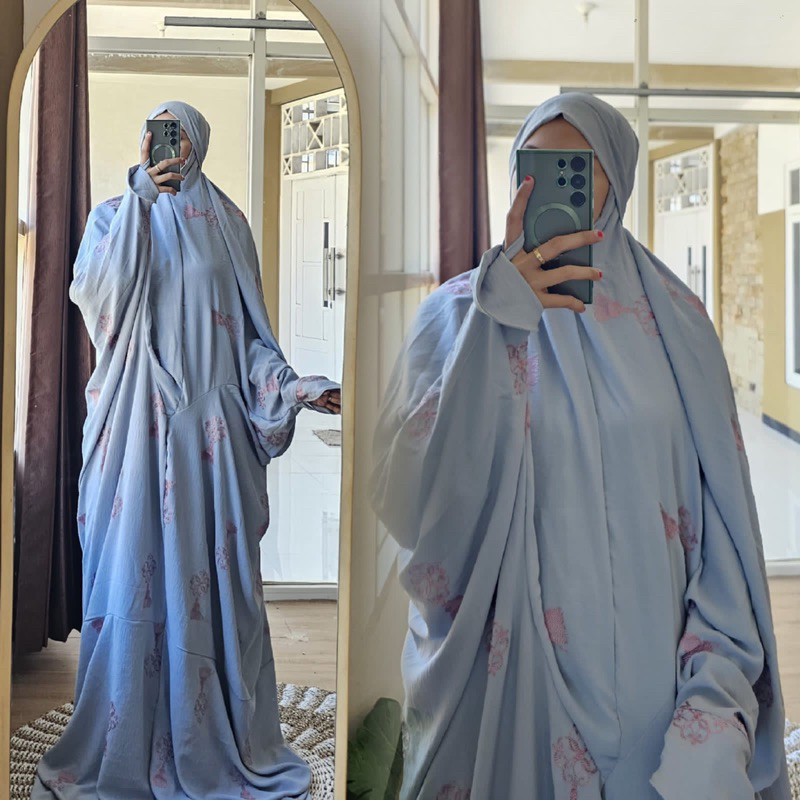 MUKENAH KAHILA TASSEL by Al Adawiyah Collection