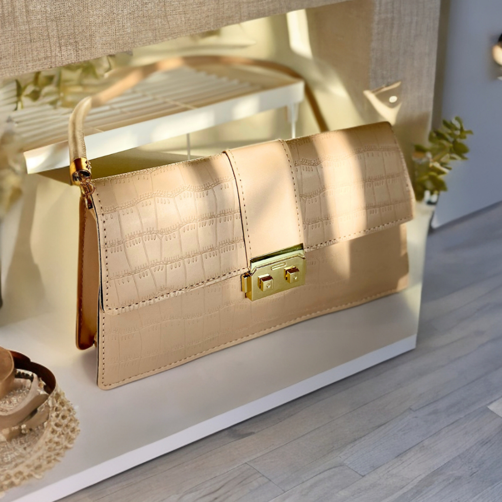 Tas Bahu Wanita Shoulder Bag Cewek Import Terbaru Model Persegi Elegan Mewah Kekinian Live Shopping Terbaru 2023 Korean Style Business Meeting Look New Trending