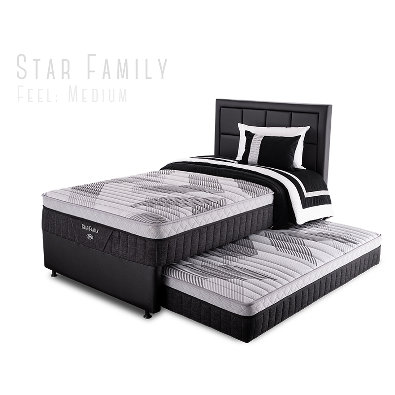 kasur springbed anak sorong 2in1 comforta star family