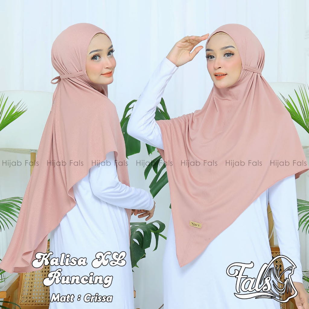 Jilbab Bergo Jumbo Non Pad Kalisa By Fals