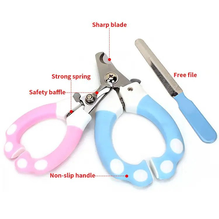 Gunting Kuku Anjing Kucing Kikir kuku Hewan GUKUP1 / Pet Nail Scissors Clippers File Grooming Tools