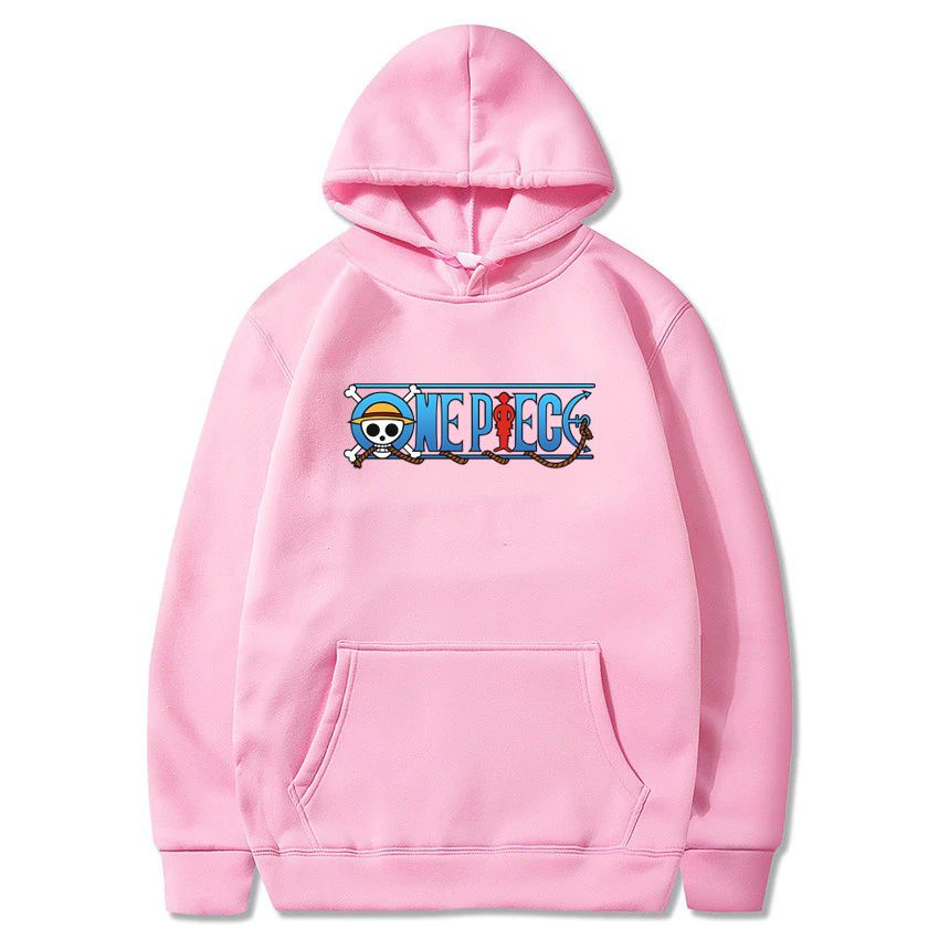 ONE PIECE LOGO Hoodie Sweater Anime Manga || Unisex Size L - XXL