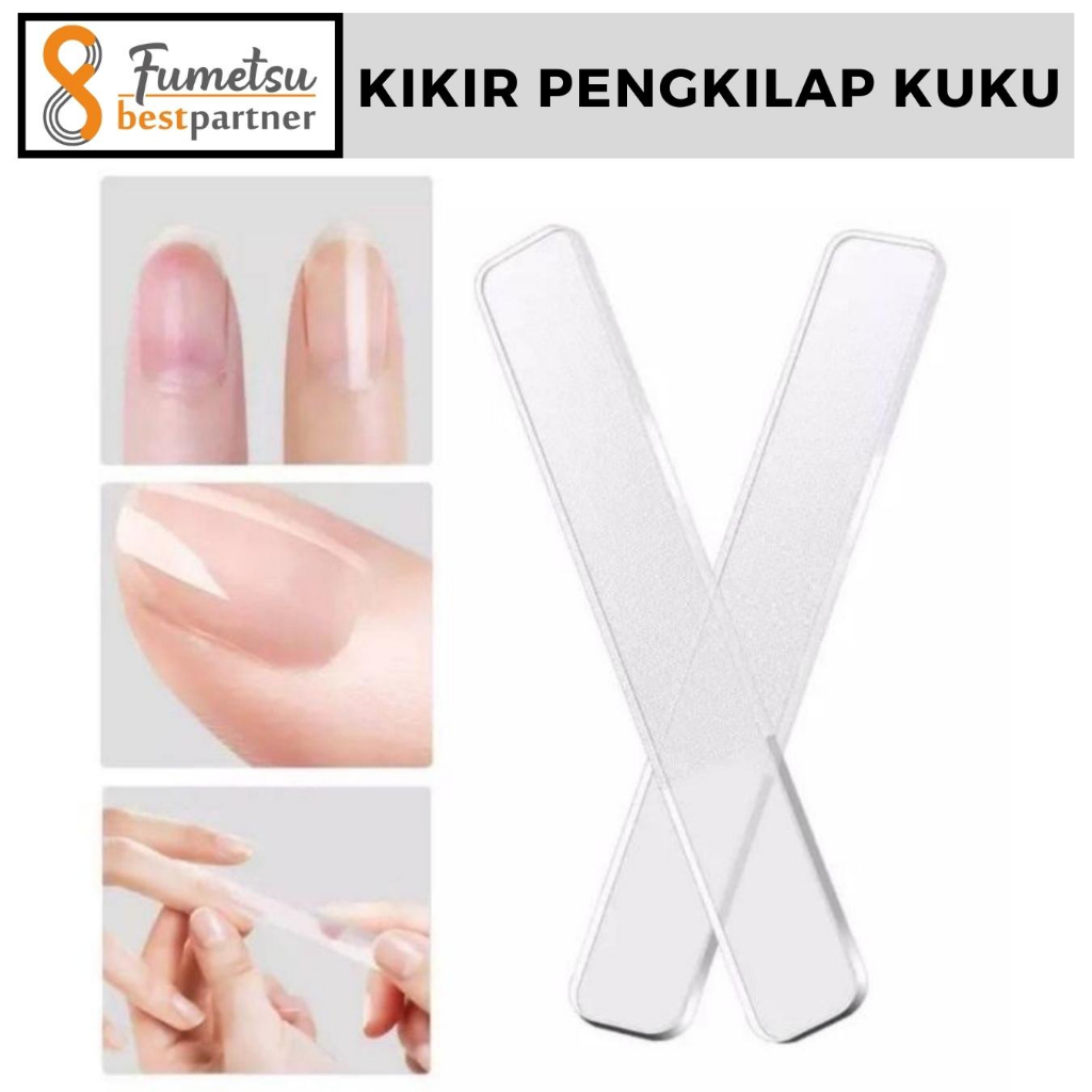 Alat Kikir Manicure Pengkilap Penghalus  Kuku  /  ALat kecantikan Asahan Kuku Nail art