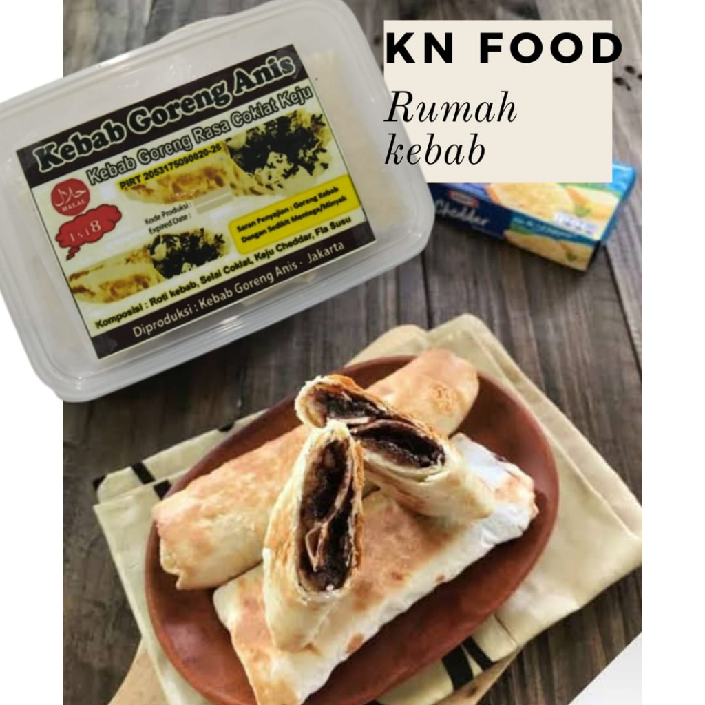 

Kebab frozen Keju Coklat Susu