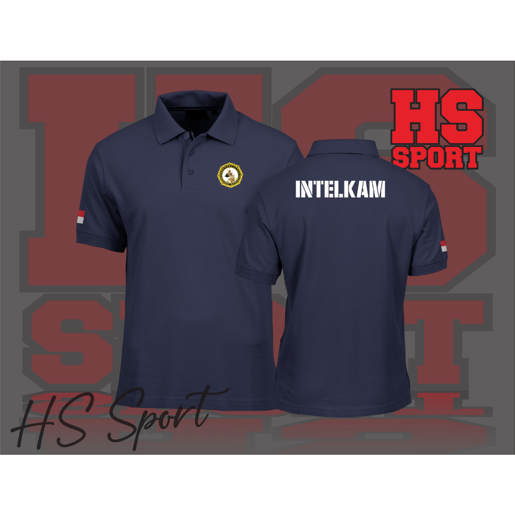 POLO INTELKAM - BAJU POLO TSHIRT - BAJU POLO KERAH INTELKAM