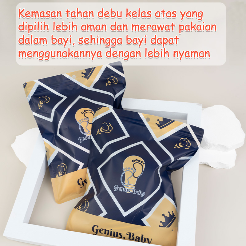 (2-10 Tahun)Katun murni Celana Dalam Anak Perempuan Boxer Versi Fashion Anak CD Boxer Anak Perempuan