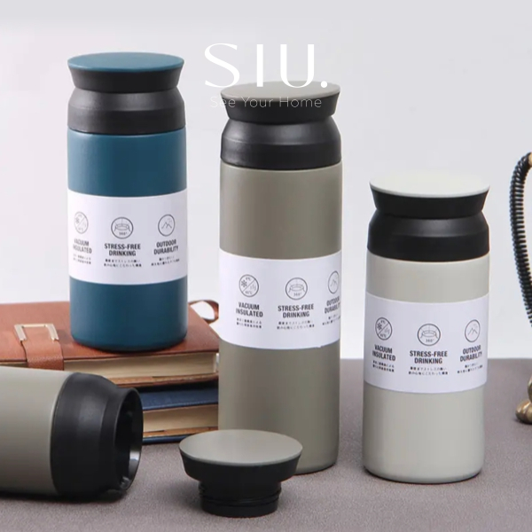 Kyoto Travel Stainless 304 Tumbler Botol Termos Tahan Panas Dingin