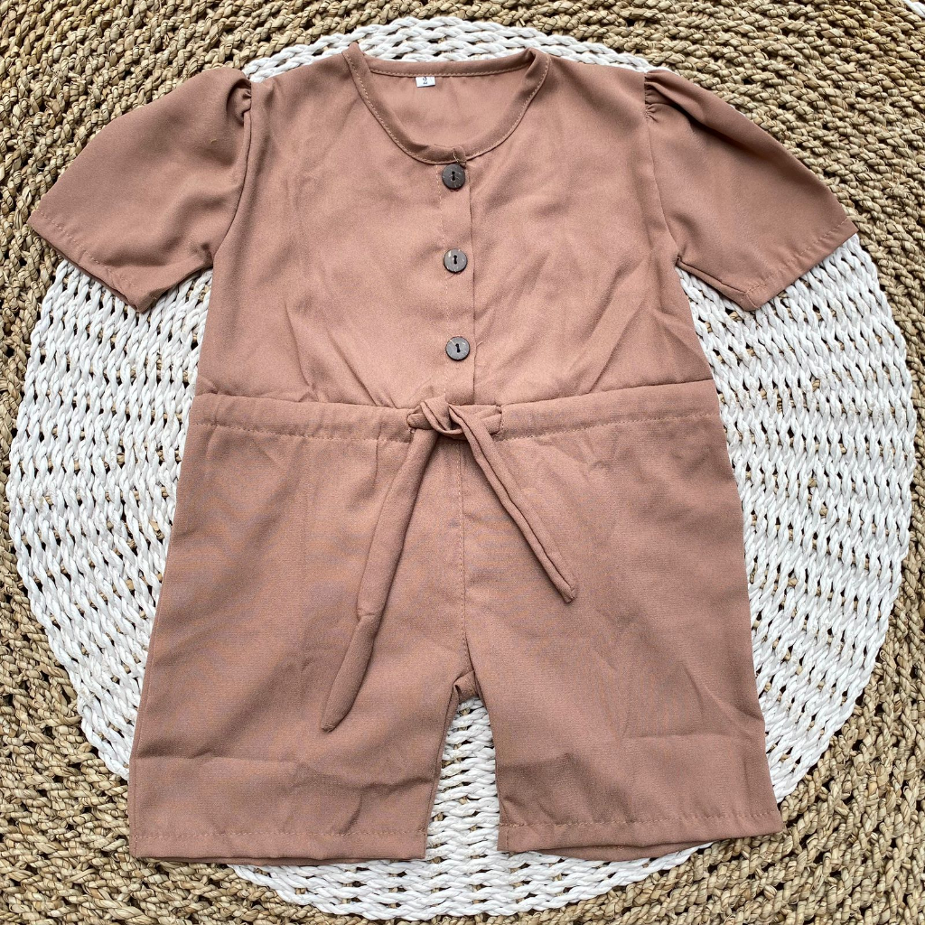 setelan anak perempuan 1-2 tahun baju kodok anak perempuan oneset anak perempuan ASYAM BABY