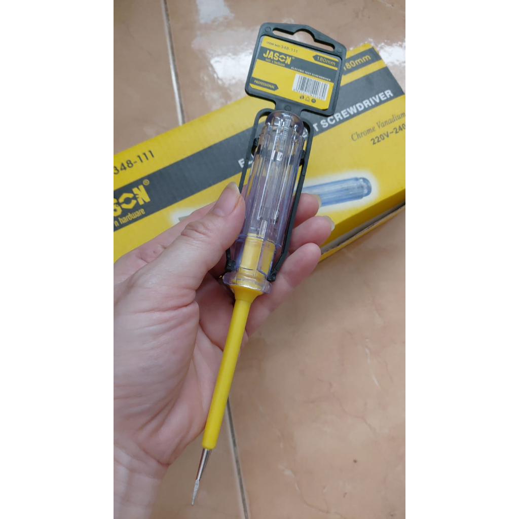 OBENG TESPEN TRANSPARAN GEMUK 7&quot; JASON (348-111)