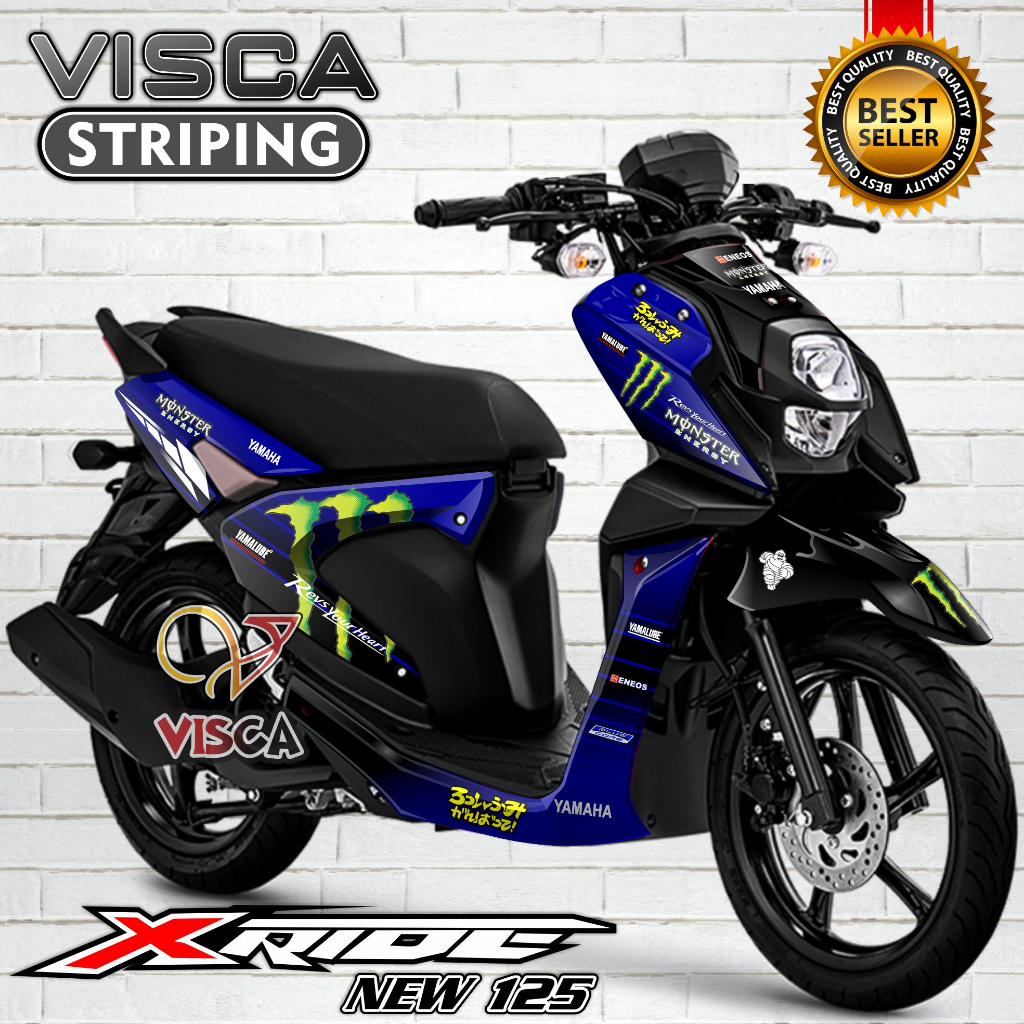 (PROMO SPECIAL) Decal X Ride 125 - Stiker X Ride 125 - Dekal X Ride 125 Full Body - Striping X Ride 