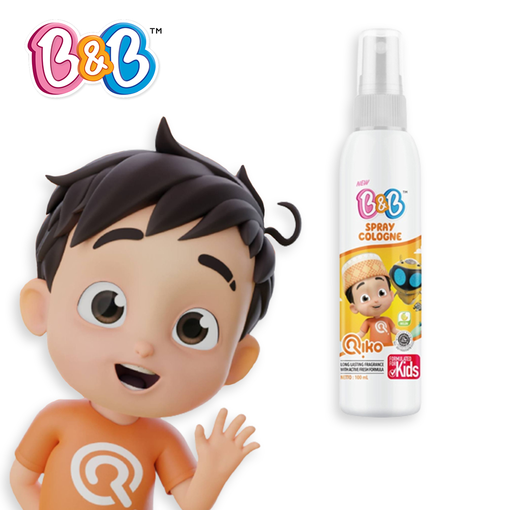 Parpum Anak Minyak Wangi Pria Tahan Lama B&B Kids Spray Cologne Riko 100ml Parfum Cowok Kalem Tahan 