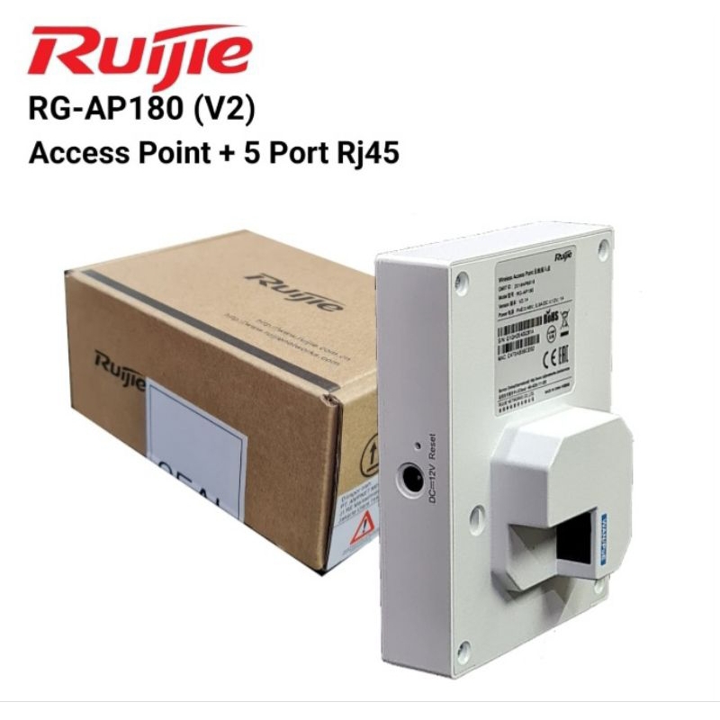 Ruijie RG-AP180 Wall Plate wifi 6 (802.11aX) Wireless Access Point