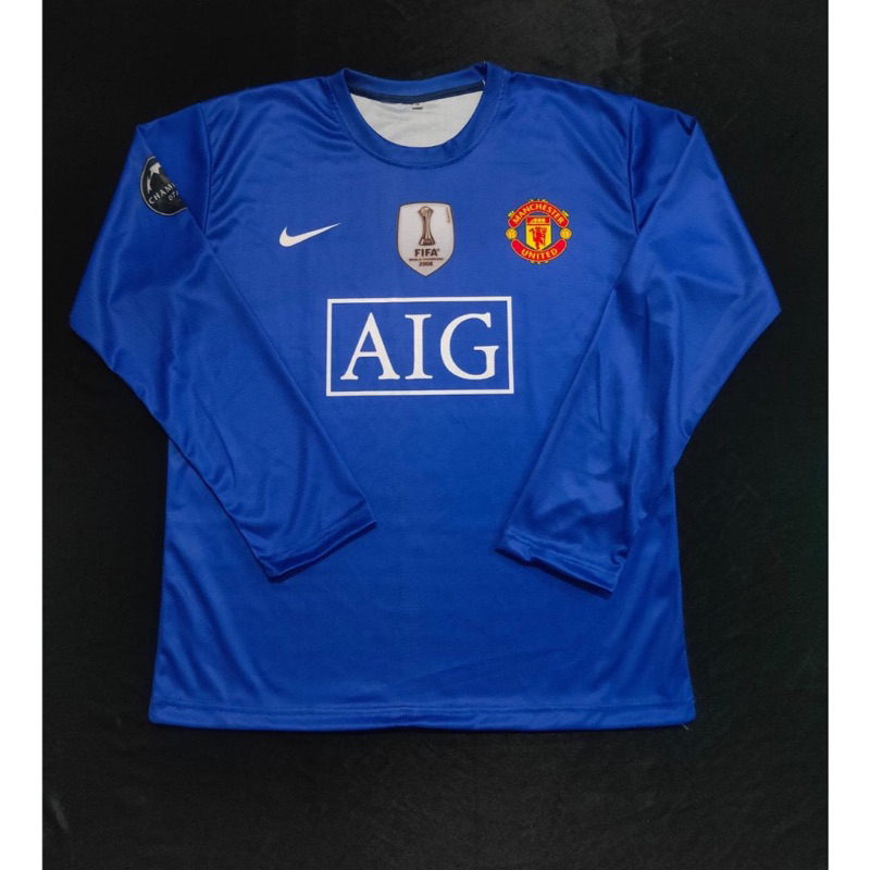 Jersey MU Manchester United 2008 3rd Full Printing Free Nameset