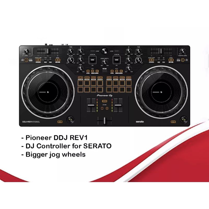 Pioneer DJ DDJ REV1 | DDJ-REV1 | DDJ REV 1 Serato DJ