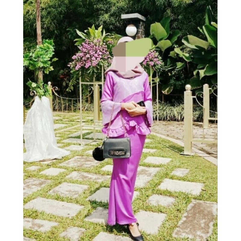 Bridesmaid Dress Kondangan Hijab Purpleyou