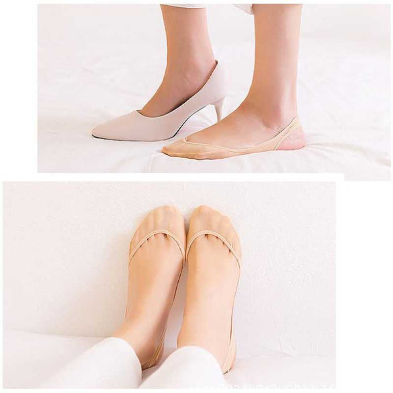 Kaos Kaki Invisible Anti Slip for High Heels 3 Pasang