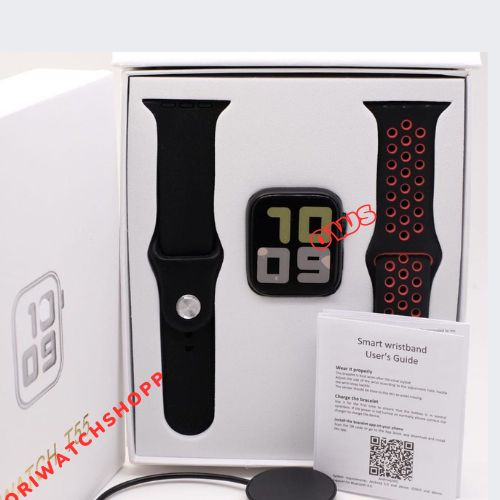 SMARTWATCHb T55 Double strap bisa telfon dan ganti walpaper bluetooth call