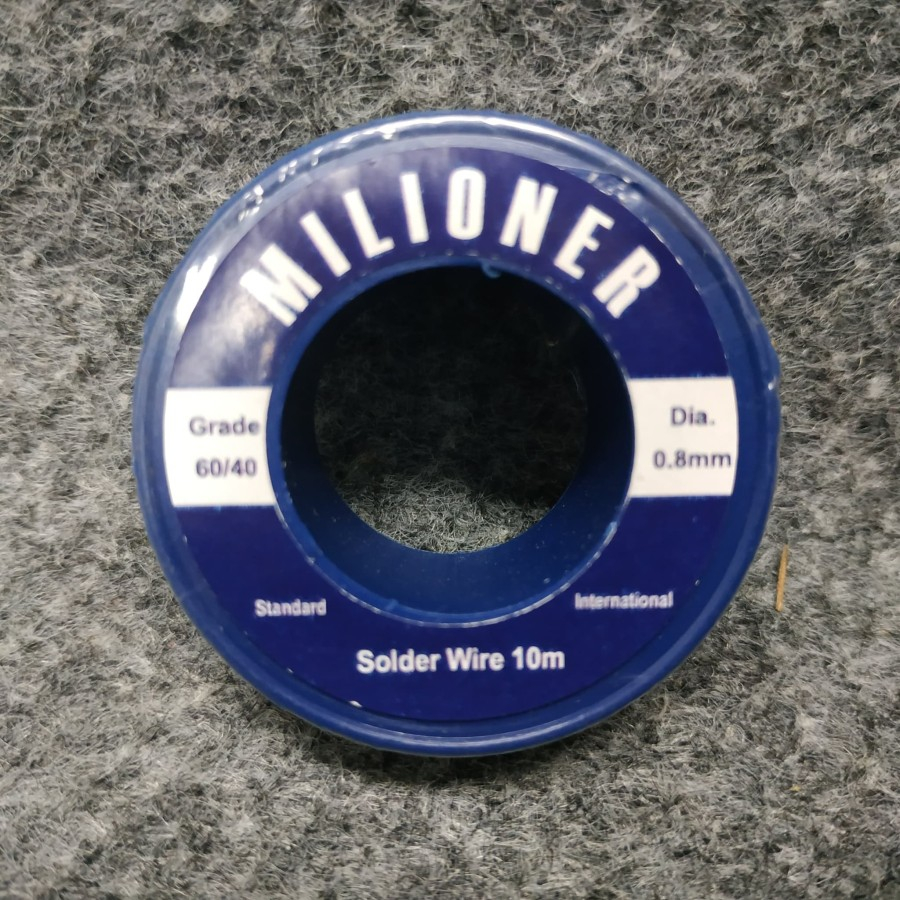 Timah Solder merk milioner 10 meter 10m