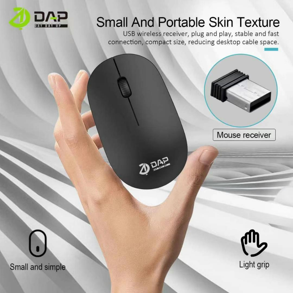 Mouse Wireless DAP D-M01 ORIGINAL Mouse Bluetooth DAP D-M01 ORIGINAL