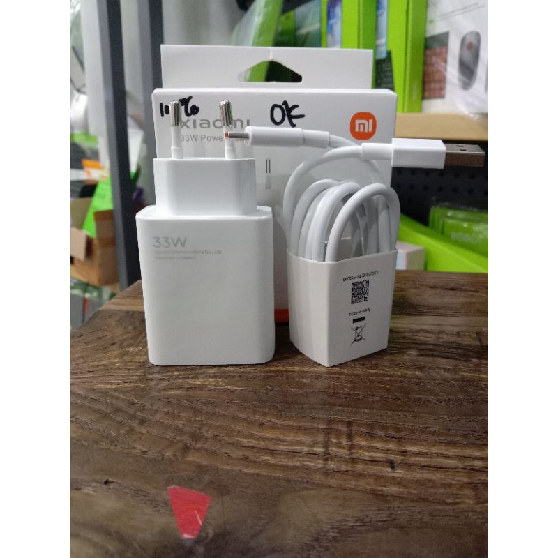 charger Xiaomi type c original 100% 33W