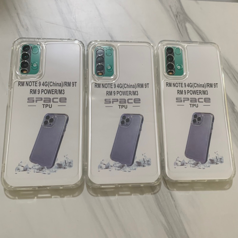 Softcase Xiaomi Redmi 9 Redmi 9A Redmi 9C Redmi 9T Redmi 10A - Case Clear Bening Space Tpu - UA