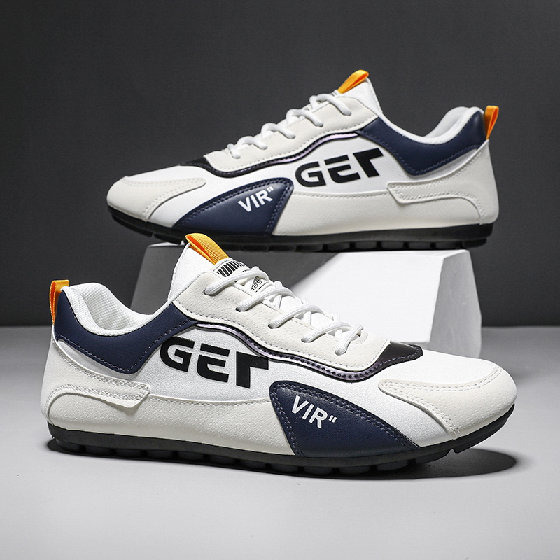 Highland Sepatu Pria Sneakers Cowok Trendy Sepatu Jalan Kerja Sepatu Sport Casual Fashion Sepatu Kasual Laki Laki Model Kekinian KSR712