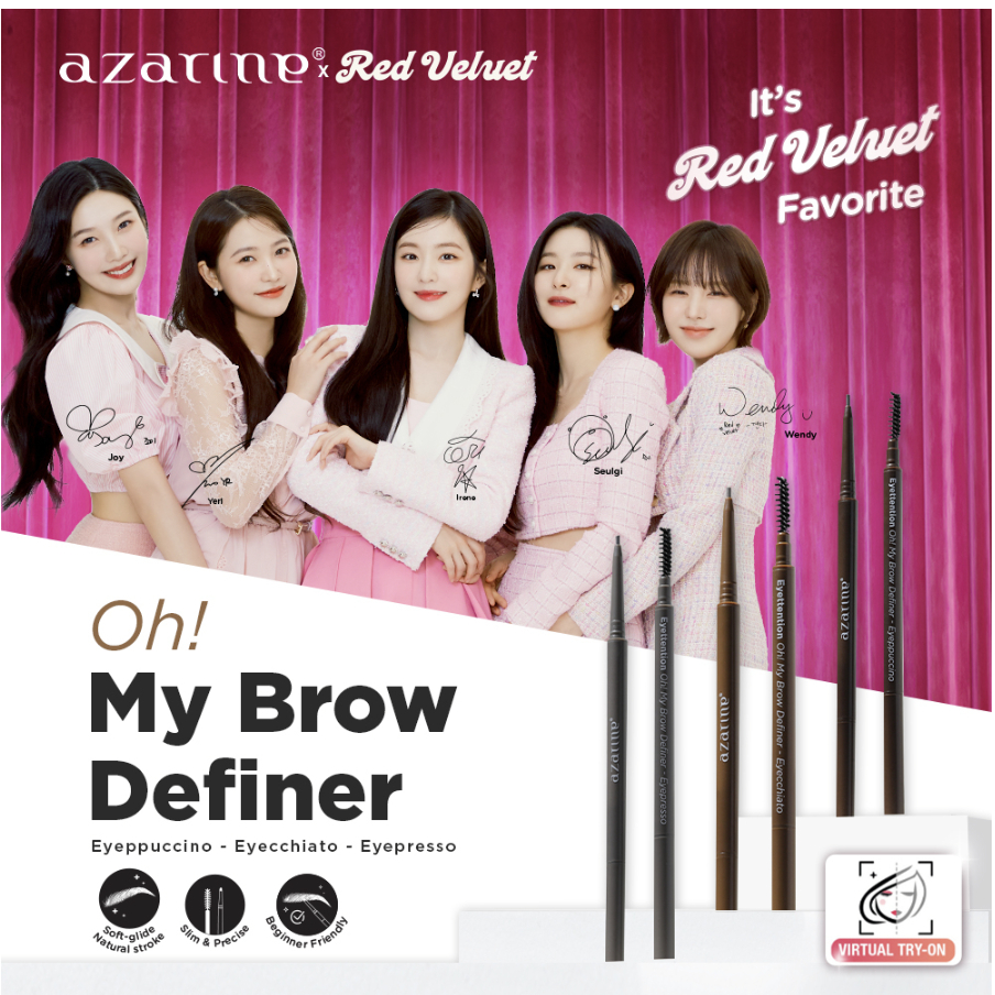 [Azarine x Red Velvet] Oh! MY BROW DEFINER Eyebrow 0.06gr