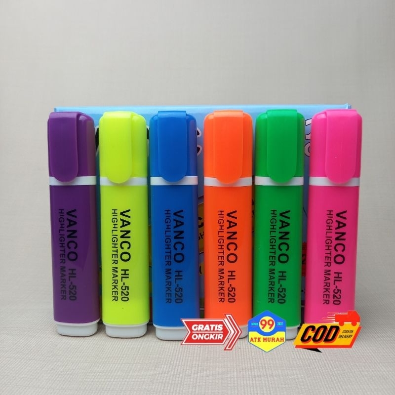 Stabilo Highlighter/Stabilo Satu Warna/Alat Tulis/Pen Warna