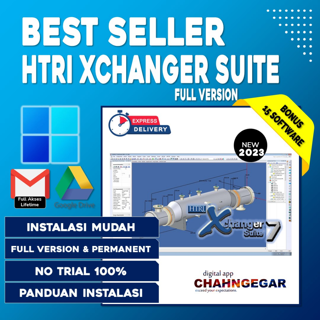 Software HTRI Xchanger Suite 7.3.2 + Examples Full Version