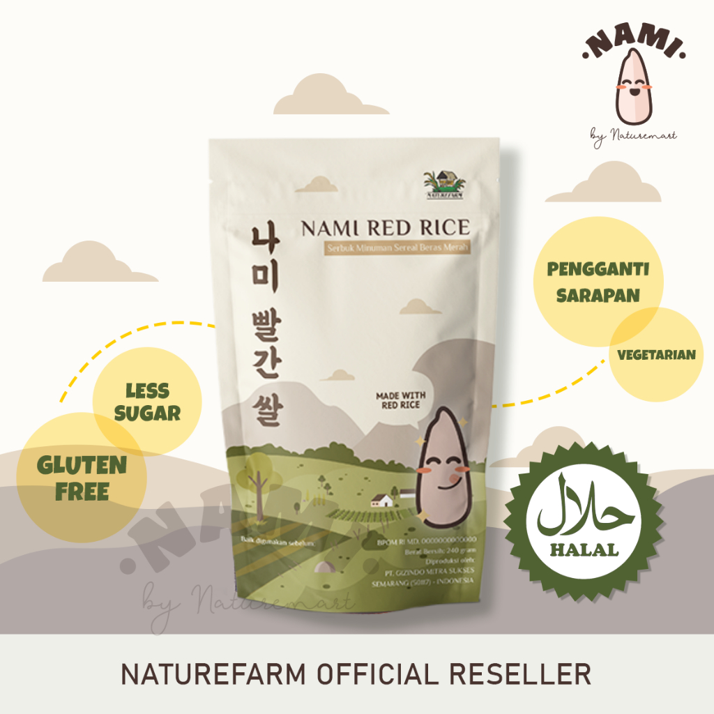 

Nami Rice Milk (Red Rice)