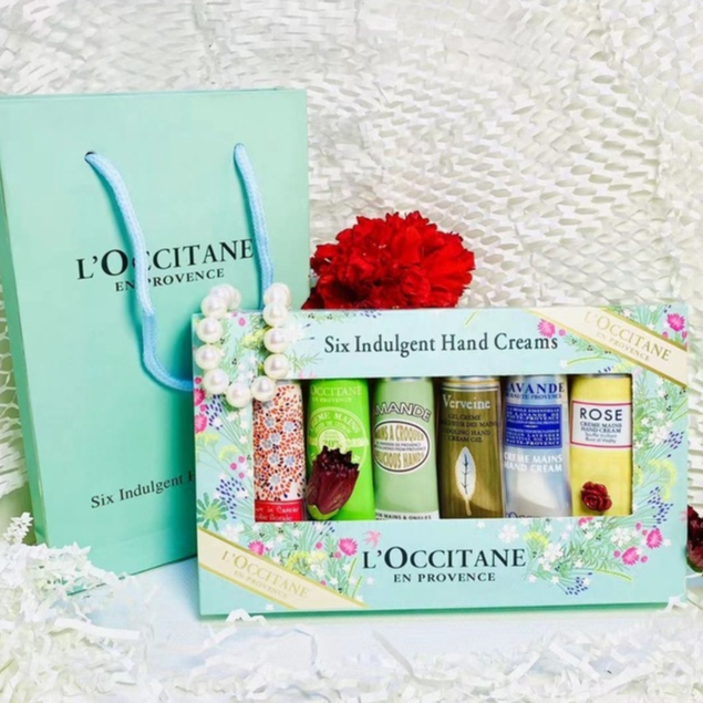 L'occitane Hand Cream/L'Occitane Hand Cream Series/Six Luxury Hand Creams Limited Edition