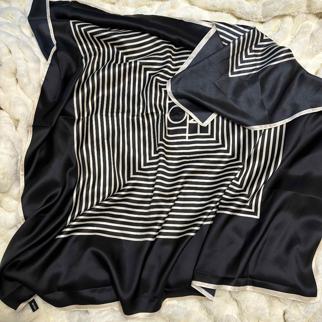 Scarf Murah 90×90 Scarf Hijab Fashion Import Ootd Korean Style  Outer Scarf Anti Uv Selendang  Premium Soft Syal Foundation Aksesoris Wanita