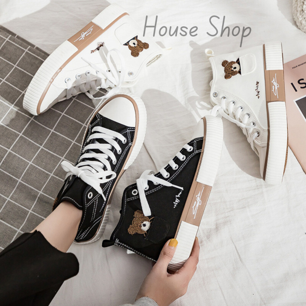 HS-0255 [ Bisa COD ] Sepatu Sneakers Kanvas Wanita - Sneakers Import - Sepatu Wanita Casual - Sneaker Fashion Terbaru-Sepatu Canvas Wanita Import sytel Korea High Quality