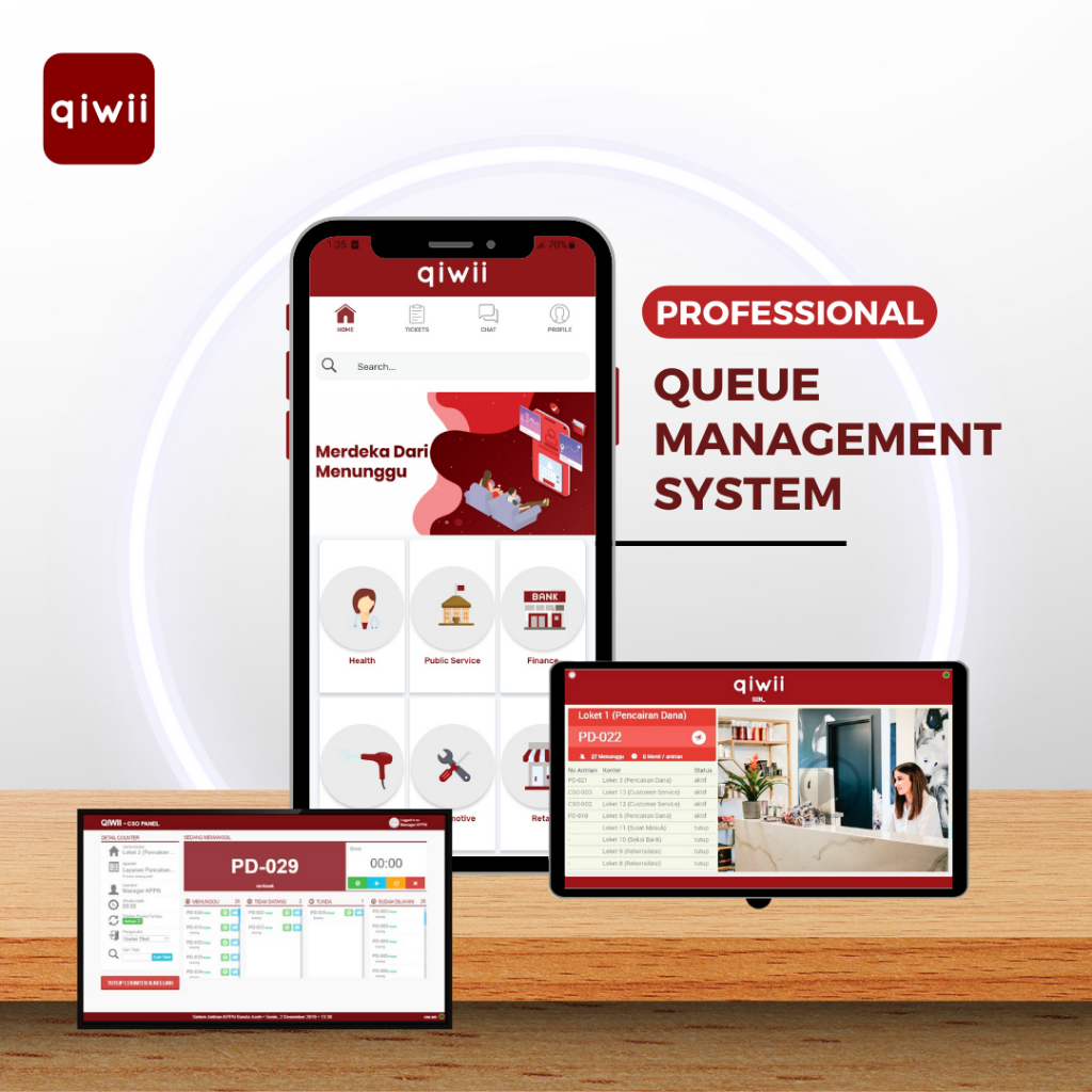 Software Sistem Management Antrian - Professional