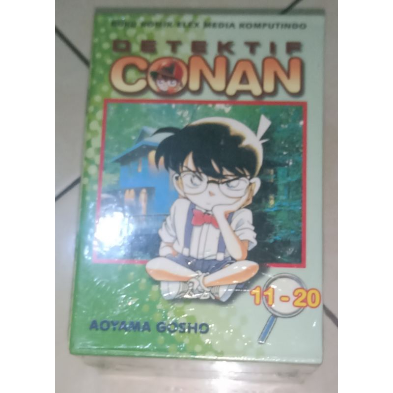 komik detektif Conan box set vol 11-20 original segel