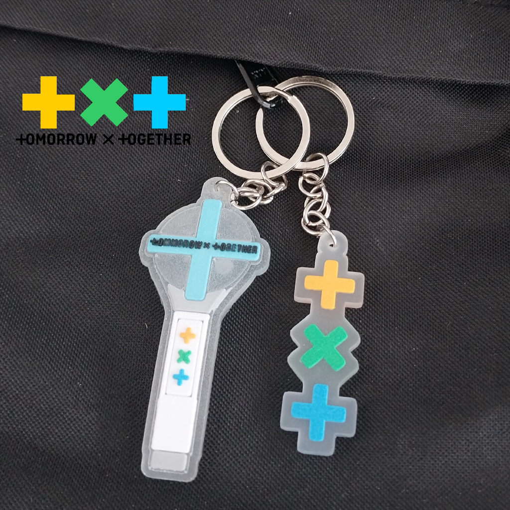 TXT GANTUNGAN KUNCI TXT LIGHTSTICK KECHAIN