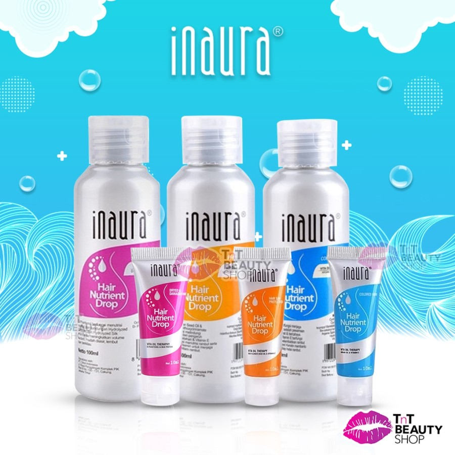 Inaura Hair Nutrient Drop 100ml -Vitamin Rambut Kering / Rusak / Warna