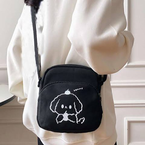 tas selempang slingbag korea animal cute tacu bear kelinci sling bag