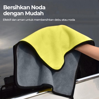 Kain Lap Microfiber Terlembut Daya Serap/Kain Lap Halus Micro fiber Mobil Motor Meja Kaca Handuk Cuci Tangan Dapur