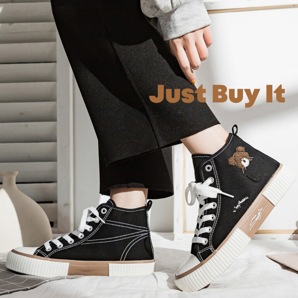 JBI-0255 [ Bisa COD ] Sepatu Sneakers Kanvas Wanita - Sneakers Import - Sepatu Wanita Casual - Sneaker Fashion Terbaru-Sepatu Canvas Wanita Import sytel Korea High Quality