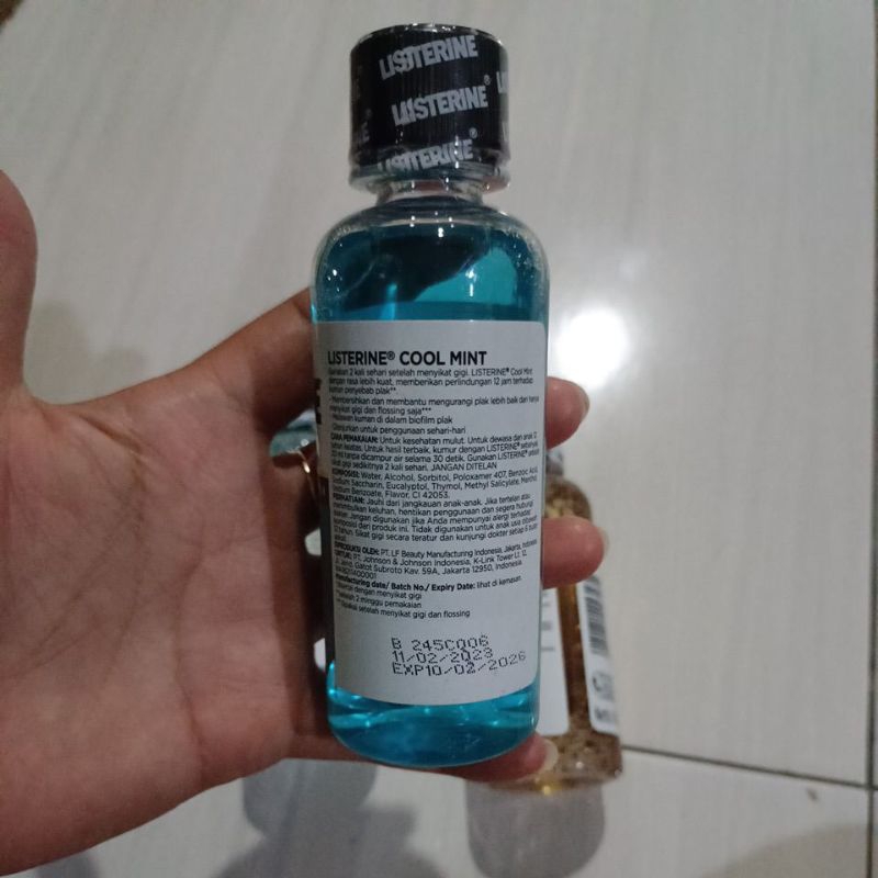 LISTERINE OBAT KUMUR 100ML