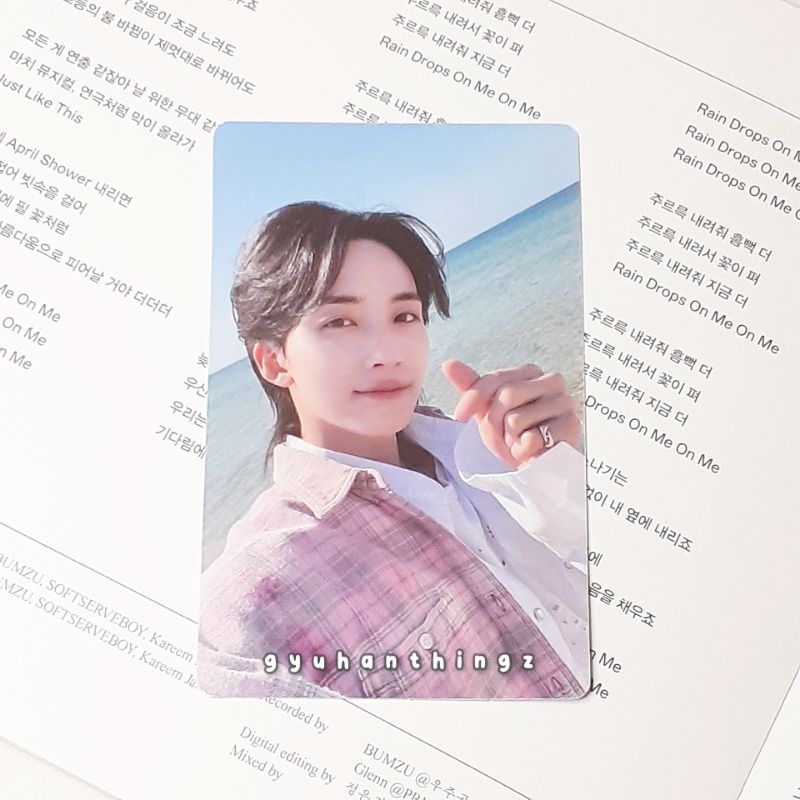 SEVENTEEN JEONGHAN FML M2U LUCKY DRAW LD (BOOKED)