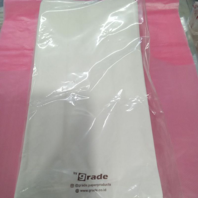 

PAPER BAG PUTIH 13x27 isi 100