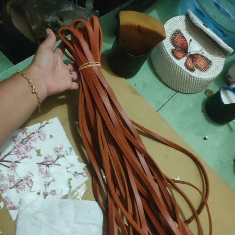 Jual tali tas rotan tali biasa dan tali gesper