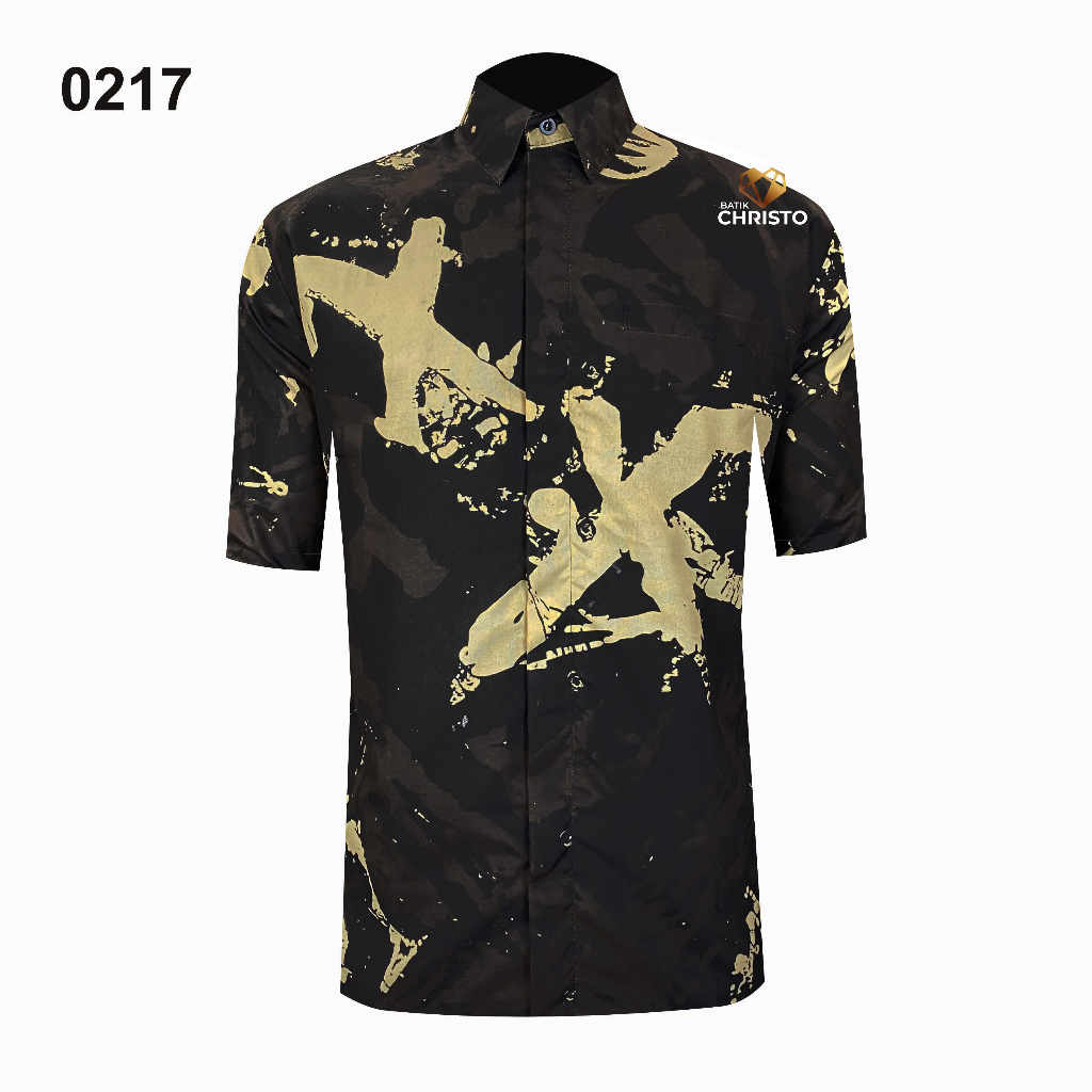 Kemeja Batik Christo Slimfit Premium Lengan Pendek CHR 0217
