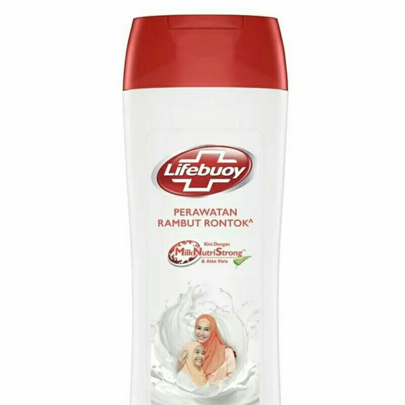 SHAMPOO LIFEBUOY ANTI DANDRUFF STRONG &amp; SHINNY 340 ML KEMASAN BARU