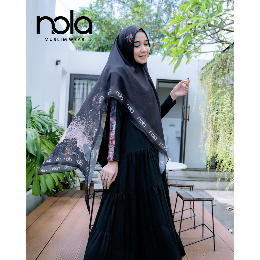 [ Mysha.ID ] Khimar Jumbo Printing NOLA Vol 24 | Khimar Sultan | Khimar Instan Jumbo | Jilbab Syari 