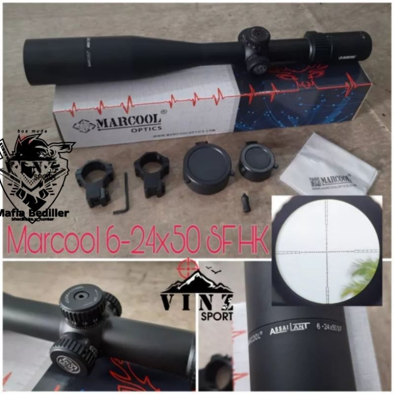 Riflescipe/marcool/assailant/6-24×50/SF/HK