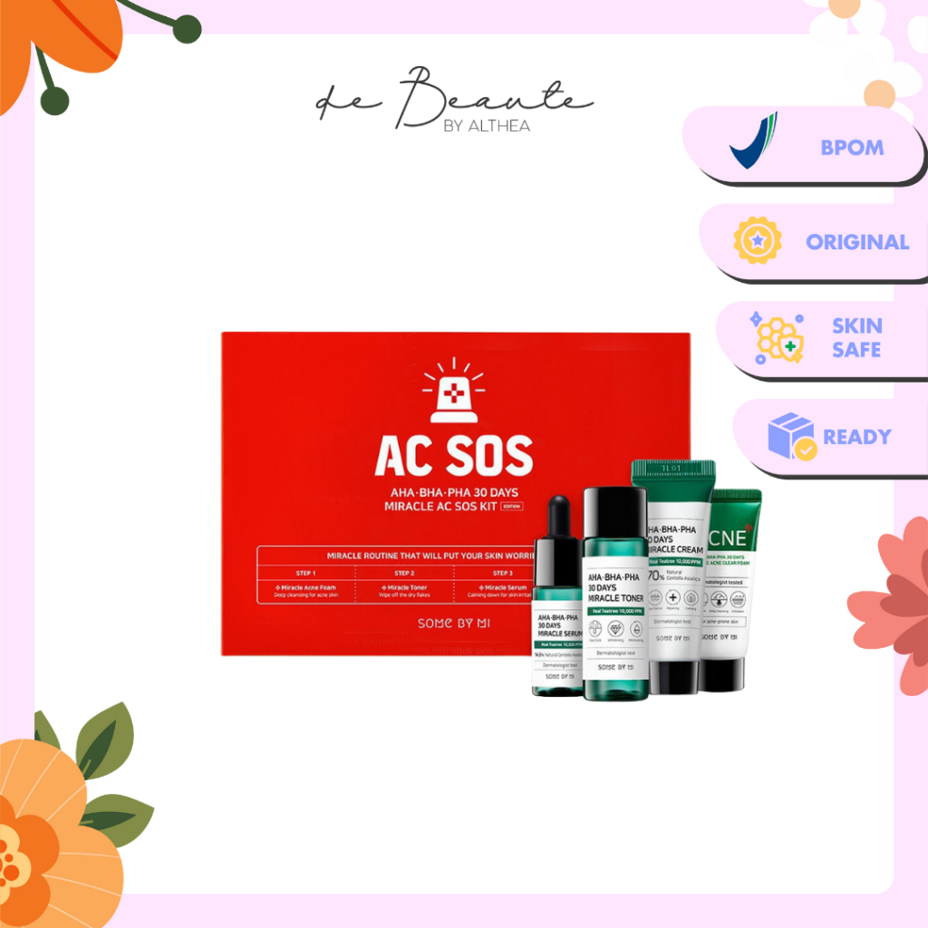 [BPOM] Some By Mi / SOMEBYMI - AHA BHA PHA 30 Days Miracle AC SOS Starter Kit 4 Items